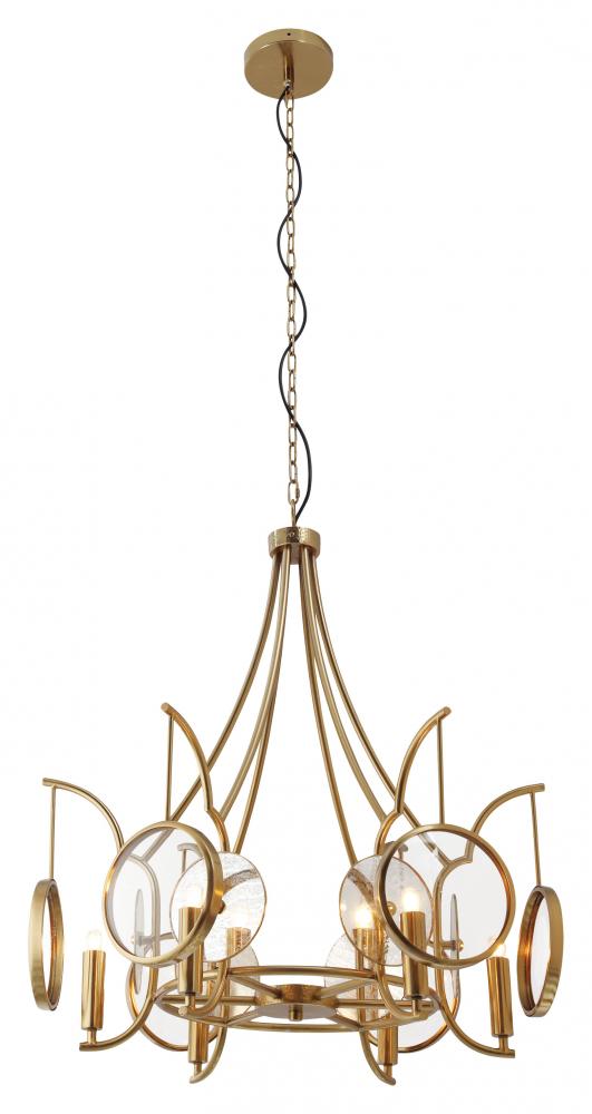 INTO FOCUS - 6 LIGHT CHANDELIER