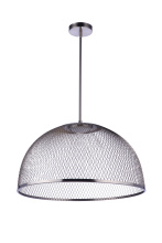 Craftmade P1005BNK-LED - LED 1 Light Pendant w/Metal Mesh Shade