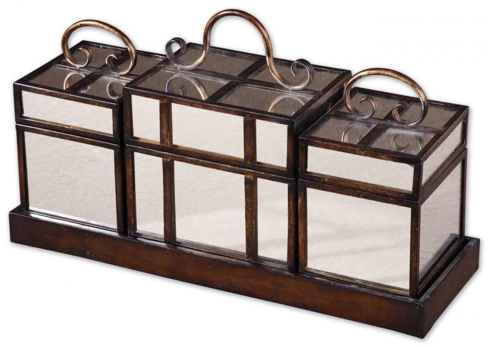 Preston, Boxes And Tray, S/4